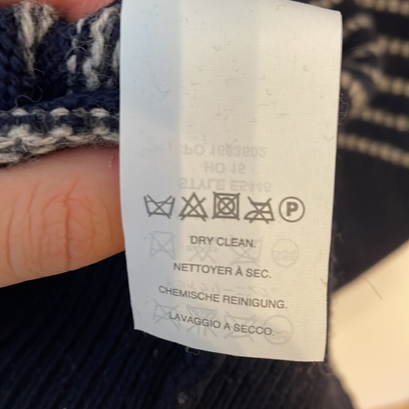 J. Crew Men’s Navy Crewneck Sweater - Picture 5 of 5